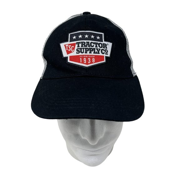 TSC Tractor Supply Co 80th‎ Anniversary Kids Hat Snapback Trucker Mesh Cap - Picture 1 of 6